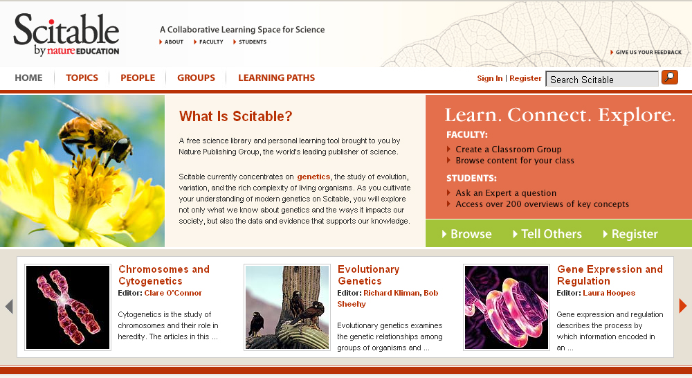 Scitable by Nature Education