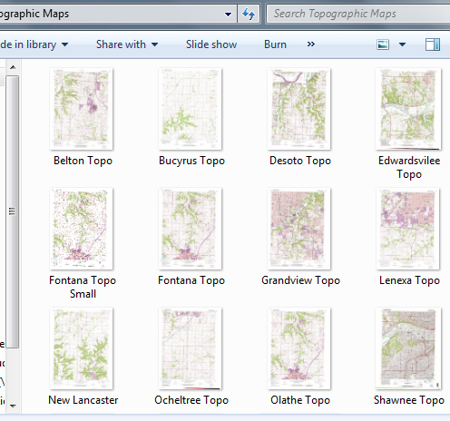 Free Topographic Maps through Google Earth